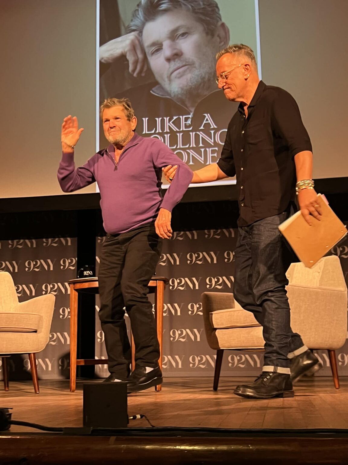 Springsteen interviewt Jann Wenner Bruce